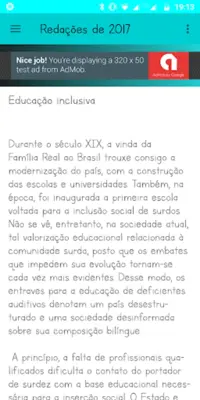 Redações Nota 1000 Enem android App screenshot 4